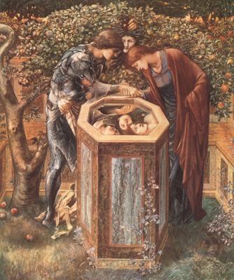 Sir Edward Coley Burne-Jones The Baleful Head (mk19) oil painting picture